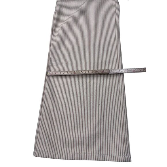 Cali 1850 Womens Striped Wide-Leg Pants Size 13 Polyester & Cotton - Picture 6 of 11